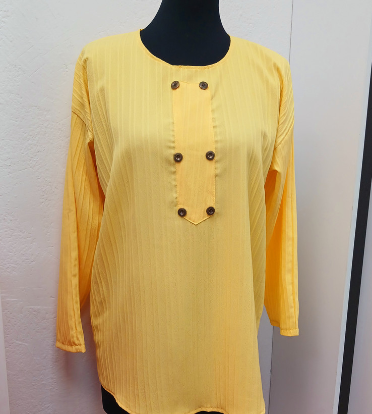 تونیک مانتویی بهاره دگمه نما(شش دگمه)