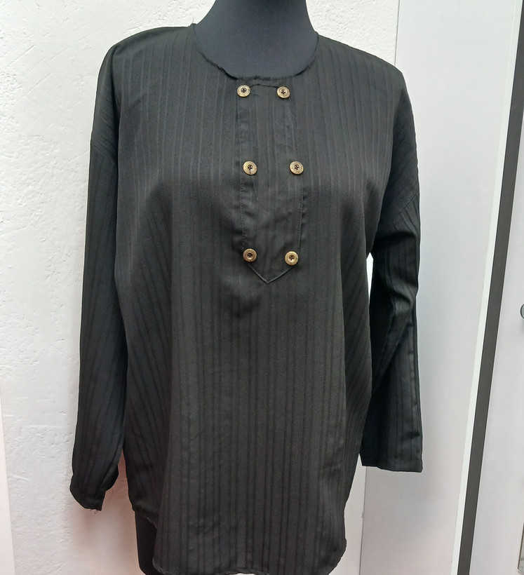 تونیک مانتویی بهاره دگمه نما(شش دگمه)