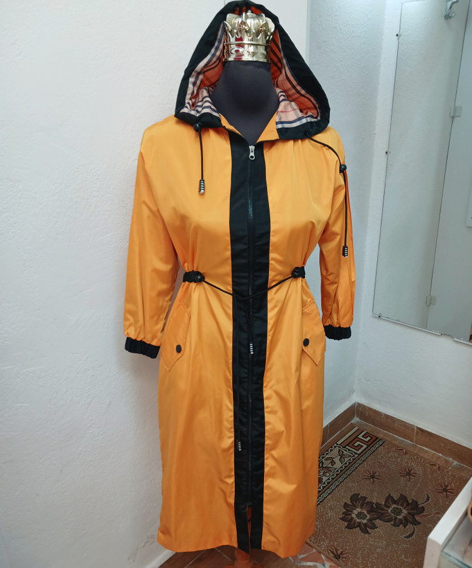 بارونی رنانه آستردار کلاه دار و ضدآب