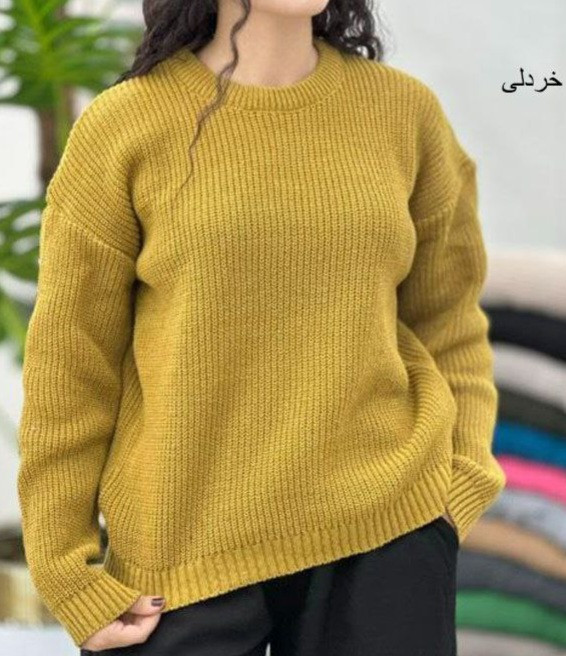 بلوز بافت زنانه یقه گرد با کشسانی بالا (فروش اقساطی درچهارقسط)
