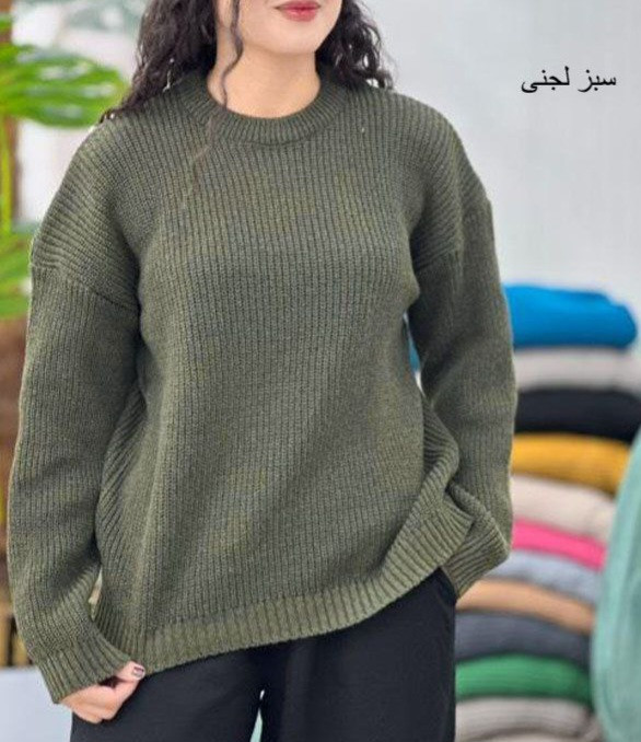بلوز بافت زنانه یقه گرد با کشسانی بالا (فروش اقساطی درچهارقسط)