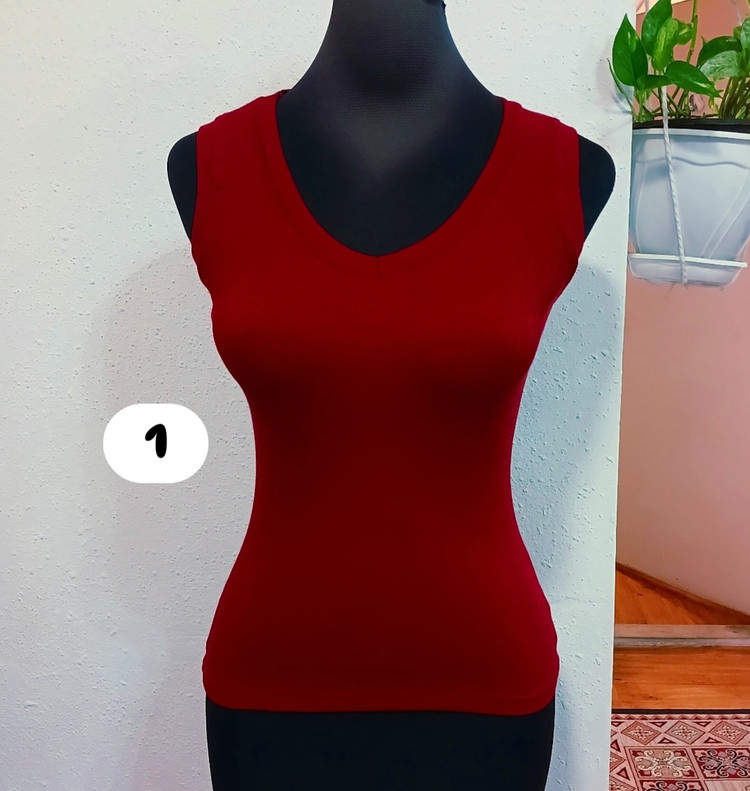 تاپ زنانه یقه هفت کبریتی گرم بالا