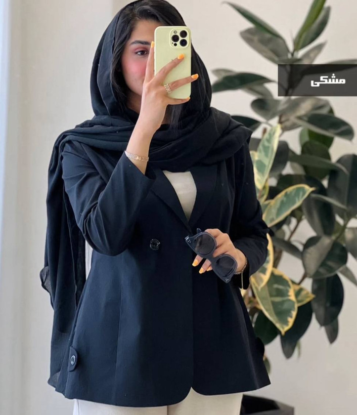 کت زنانه بغل دگمه لینن