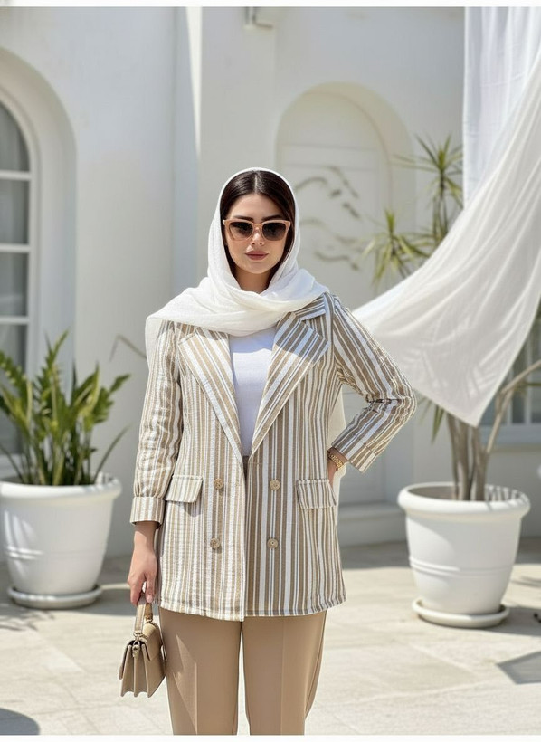 کت زنانه پینترسی بهاره شیک و جذاب (فروش اقساطی درچهارقسط)