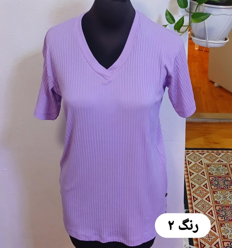 تیشرت زنانه فول سایز { قواره دار ) کبریتی (فروش اقساطی درچهارقسط)