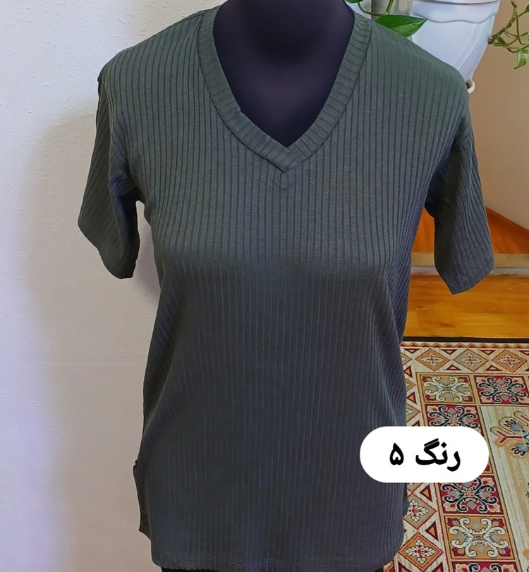 تیشرت زنانه فول سایز { قواره دار ) کبریتی (فروش اقساطی درچهارقسط)