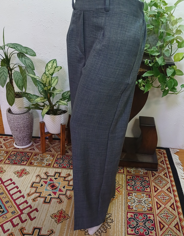 شلوار زنانه جیب دار پشت کش پارچه ای نرم و لطیف