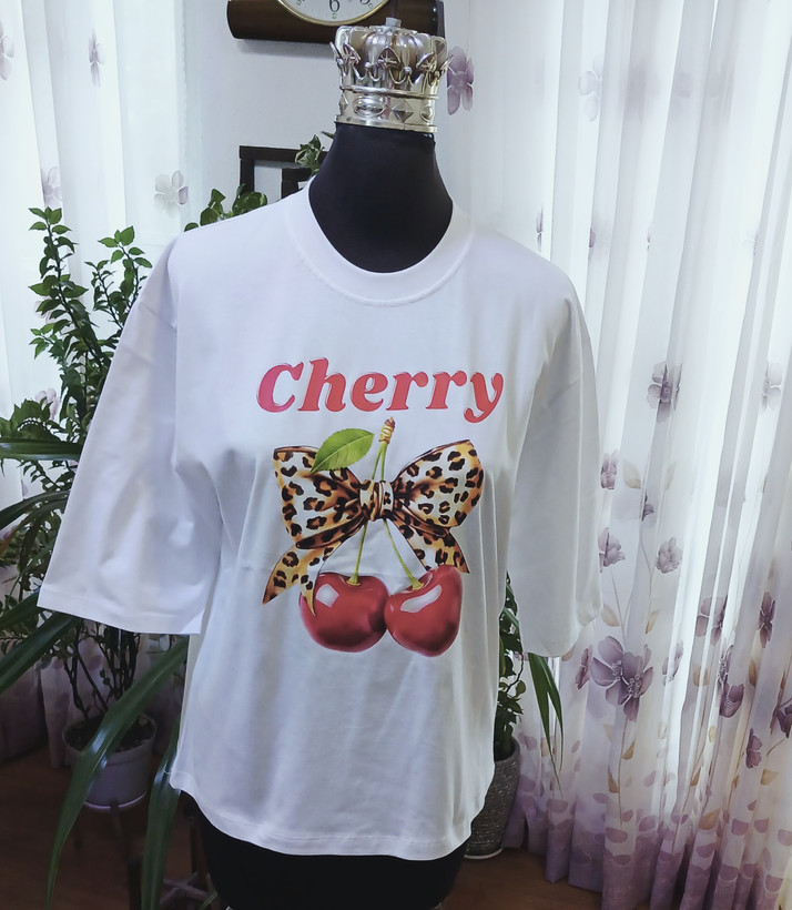 تیشرت باکسی سامر سوپر پنبه لانگ