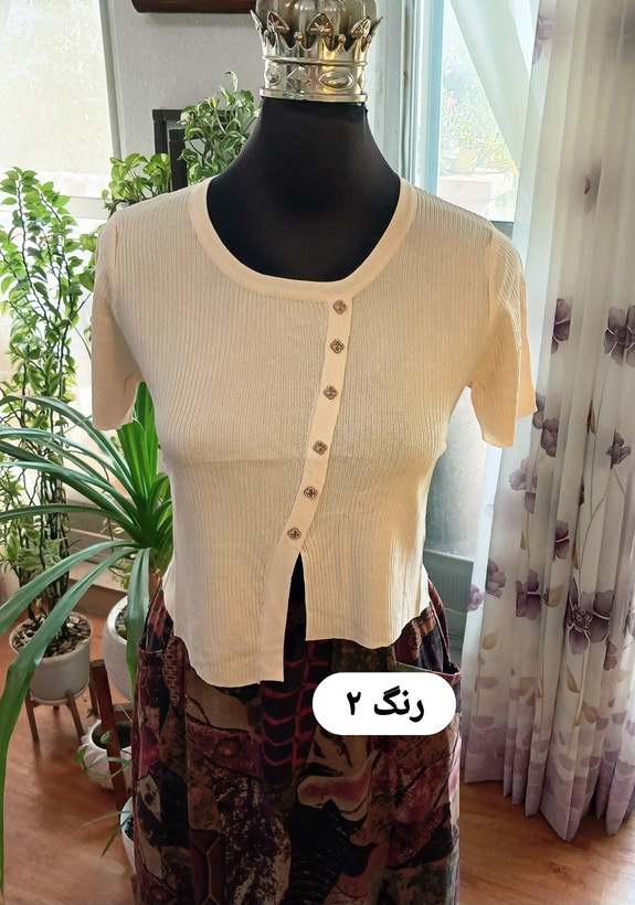 سوپربافت وارداتی آستین کوتاه زنانه